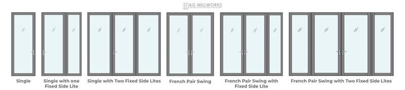 AGMillworks-French-Door-Configurations
