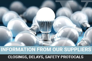 List of electrical and lighting manufacturers with factory shutdowns
