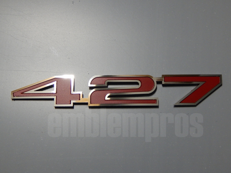 Emblem Pros - Custom Vehicle Emblems - Color Filled 427 Emblem