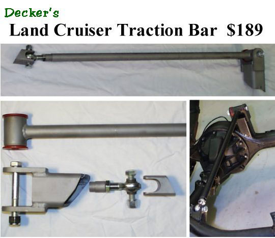 Decker's FJ40 Land Cruiser Traction Bar