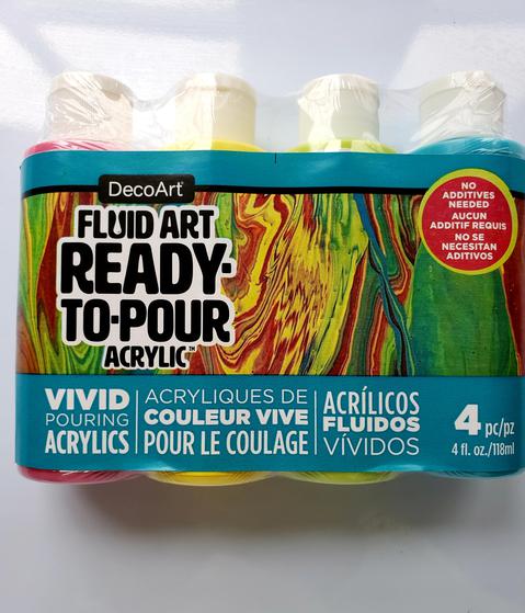 Fluid Art Ready to Pour Acrylics