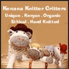 Kenana Knitter Critters handmade organic plush toys