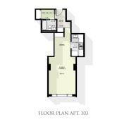 Floor Plan Apt 103
