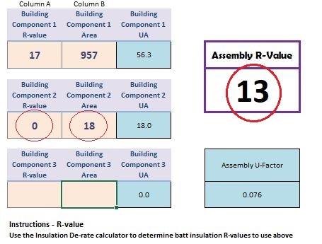 insulation r-value chart
