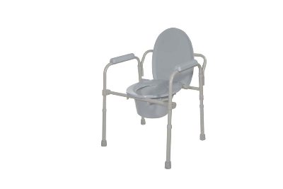 Folding Steel Commode by Drive