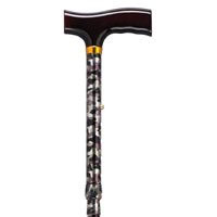 Bright Camo Aluminum Folding Cane, Height Adjustable by Drive