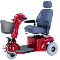 Merits S331 Pioneer 9 DLX - Bariatric scooter