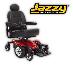 Pride Jazzy Select 6 power chair