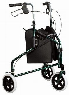 Merits 3-Wheeled, Alum., Loop Brake walker