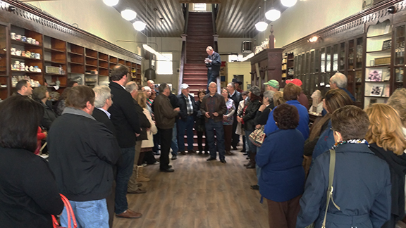 grand opening and ribbon cutting for pharmacy and medical museum