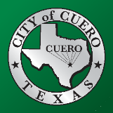logo for city of cuero, texas