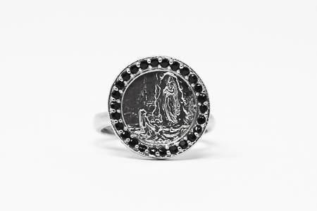 Sterling Silver Lourdes Ring.