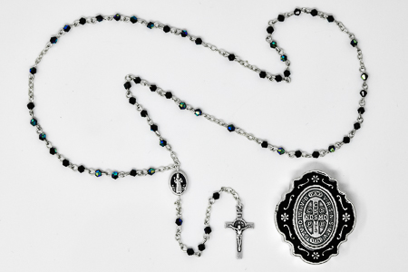 Crystal Benedict Rosary.