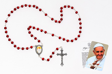 Pope Francis Rosary Beads.