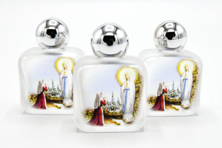 Lourdes Glass Holy Water Bottles.