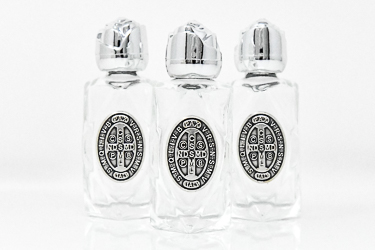 3 St. Benedict Bottles.