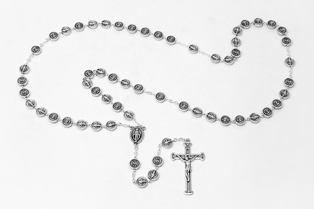 Miraculous Medals Rosary.