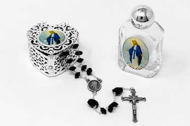 Swarovski Rosary Gift Set.