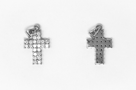 Sterling Silver Cross Pendant.