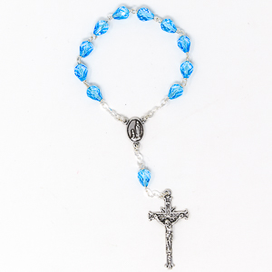 Sterling Silver Single Decade Rosary.