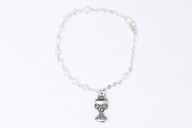 Chalice Decade Rosary Bracelet.