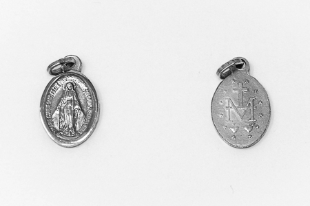 Silver Miraculous Pendant/Medal