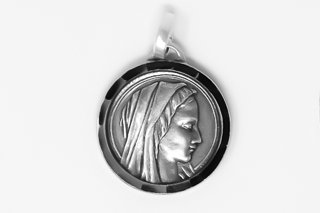 Virgin Mary Silver Medal
