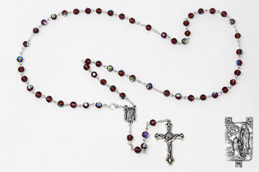 Amethyst Rosary.