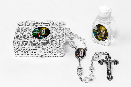 Apparition Rosary Gift Set.