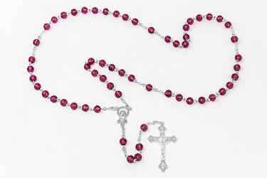 January Birthstone Rosary