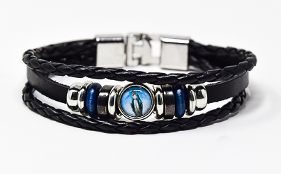 Leather Bracelet -Miraculous.