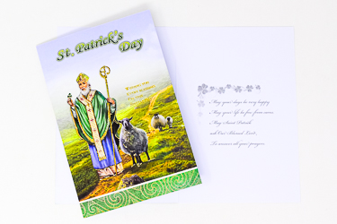 Saint Patrick's Day Card.