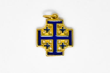 Blue Five-Fold Cross.