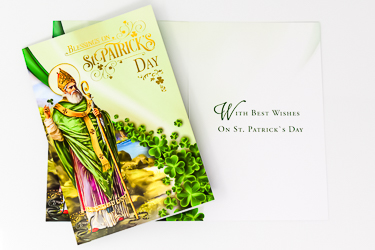 Card Blessings on Saint Patrick's Day.