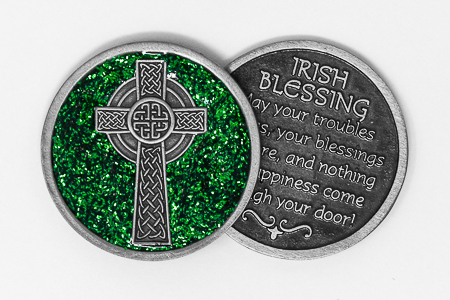 Celtic Cross Pocket Token.