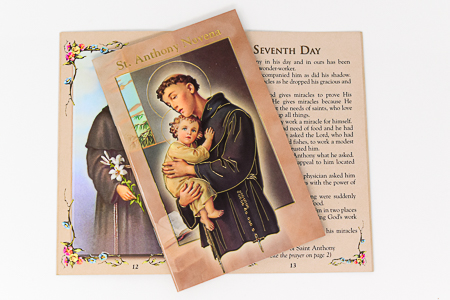 Saint Anthony Novena Booklet.