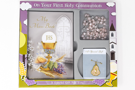 Holy Communion Gift Set & Chalice Rosary
