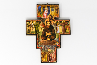 Conversion of St. Francis Wood Hanging Wall Cross