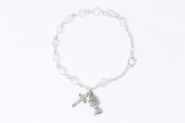 Chalice Decade Rosary Bracelet.