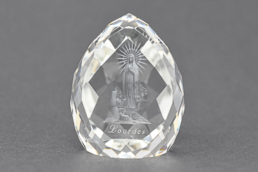 Apparitions Crystal Paperweight. 