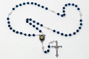 Bernadette Blue�Rosary Beads.