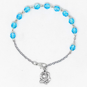 One Decade Rosary Bracelet.