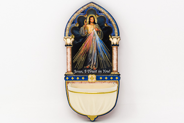 Divine Mercy Holy water Font.