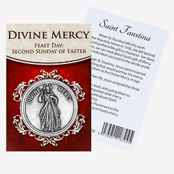 Divine Mercy Pocket Token.