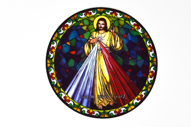 Divine Mercy Window Sticker