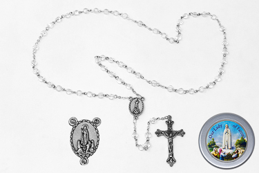 Fatima Rosary Beads & Fatima Rosary Box.
