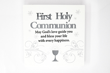 Communion Wood Plaque