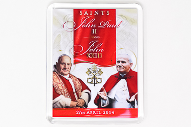 Fridge Magnet Pope John XXIII & John Paul II.