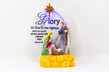 Glory to the God Christmas Nativity.