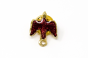 Red Dove Pin.